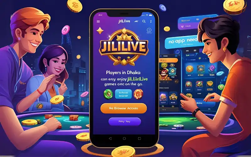 Mobile gaming with jililive in Bangladesh