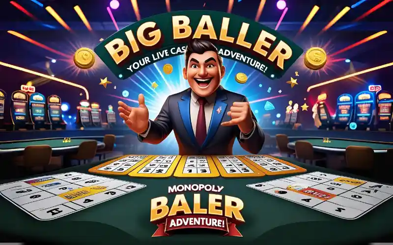 Live dealer hosts Monopoly Big Baller game show