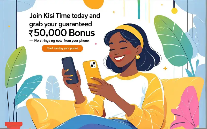 Earn ৳50,000 Bonus Instantly with kisi time — Bangladesh’s Trusted Rewards Platform
